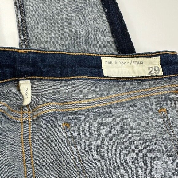 Rag &‎ Bone Women’s Heritage Mid-Rise Skinny Designer Luxury Jeans W29-30/L26 - Picture 6 of 12